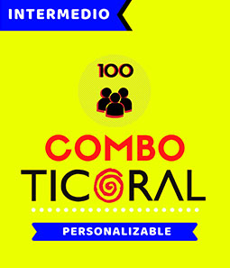 COMBO COTILLON TICORAL INTERMEDIO 100 PERSONAS 314 PRODUCTOS
